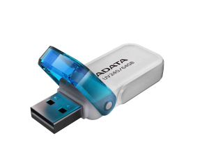 ADATA Flash Disk 64GB UV240, USB 2.0, bílá