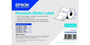 Epson label roll, normal paper, 76x127mm