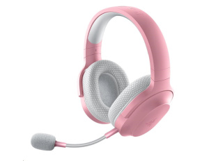 RAZER sluchátka Barracuda X - Quartz Pink, Bluetooth