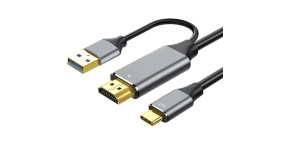 PREMIUMCORD Adaptér HDMI 2.0 na USB-C, 4K@60Hz, 2m