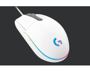 Logitech Gaming Mouse G203 LIGHTSYNC 2nd Gen, EMEA, USB, white