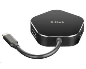 D-Link DUB-M420 4-in-1 USB-C Hub with HDMI and Power Delivery