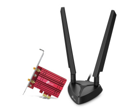 TP-Link Archer TXE75E WiFi6E PCIe adapter (AXE5400,2,4GHz/5GHz/6GHz,Bluetooth5.2)