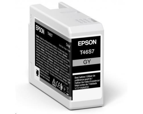 EPSON ink Singlepack Gray T46S7 UltraChrome Pro 10 ink 25ml