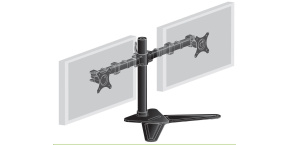 Iiyama desktop mount, dual