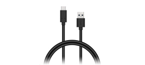 CONNECT IT Wirez USB-C (Type C) -> USB-A, USB 3.1 Gen 1, černý, 0,5 m