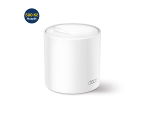 TP-Link Deco X60(1-pack) WiFi6 Mesh (AX5400, 2,4GHz/5GHz, 2xGbELAN/WAN)