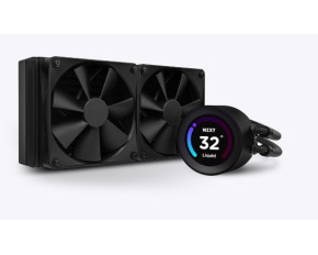 NZXT vodní chladič Kraken 240 ELITE / 2x120mm fan / LCD disp. / 6 let / LGA1851 / AM5