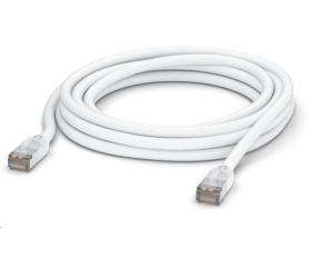 UBNT UACC-Cable-Patch-Outdoor-5M-W, Outdoor UniFi Patch kabel, 5m, Cat5e, bílý