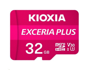 KIOXIA Exceria Plus microSD card 32GB M303, UHS-I U3 Class 10