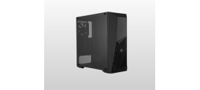 Cooler Master case MasterBox K501L, ATX, Průhledná bočnice, 2x 120mm Fan, Černá