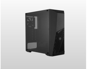 Cooler Master case MasterBox K501L, ATX, Mid Tower, černá, bez zdroje