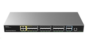 Grandstream GWN7831 Layer 3 Managed Network Switch 24 SFP / 4 SFP+ / 4 GbE porty