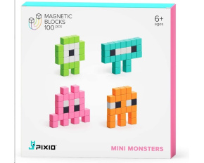 PIXIO Mini Monsters magnetická stavebnice