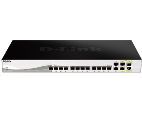 D-Link DXS-1210-16TC 16-port 10Gigabit Smart Managed Switch, 12x 10GbE RJ45, 2x 10GbE SFP+, 2x 10GbE RJ45/SFP+ combo