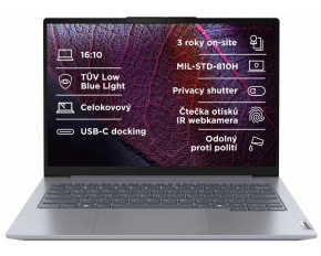 LENOVO NTB ThinkBook 14 G7 - Ryzen5 7535HS,14" WUXGA,16GB,512SSD,IRcam,W11P