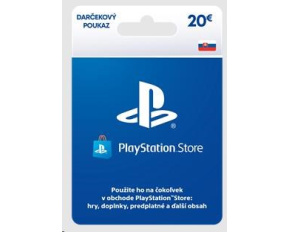 SONY Playstation Live Card Dual EUR20/SK