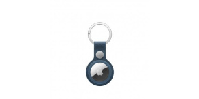 APPLE AirTag FineWoven Key Ring - Pacific Blue