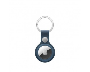 APPLE AirTag FineWoven Key Ring - Pacific Blue