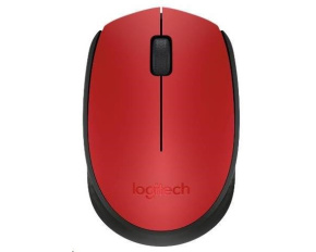 Logitech Wireless Mouse M171, red