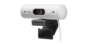 Logitech Webcam BRIO 500, Off-White