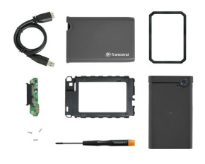 TRANSCEND SSD/HDD Upgrade Kit for 2,5" discs, USB 3.0