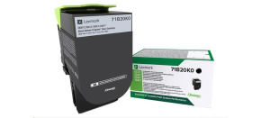 Lexmark toner pro CS/CX317,417,517 black z programu Lexmark Return na 3 000 stran