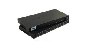 PremiumCord HDMI matrix switch 4:2 s audiem, rozlišení 4Kx2K