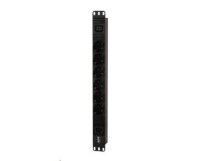 APC Easy PDU, Basic, 1U, 10A, 230V, (6) Schuko & (1) C13, IEC C14 (2.5m)