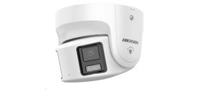 HIKVISION DS-2CD2387G2P-LSU/SL(4MM)(C), 8MPix IP Turret ColorVu AcuSense panoramatická kamera; LED 30m, WDR 130dB, Audio