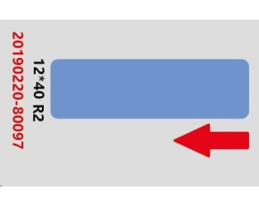 Niimbot štítky RP 12x40mm 160ks Blue pro D11 a D110