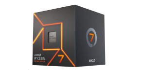 CPU AMD RYZEN 7 7700, 8-core, 3.8GHz, 40MB cache, 65W, socket AM5, BOX