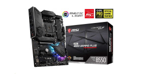 MSI MB Sc AM4 MPG B550 GAMING PLUS, AMD B550, 4xDDR4, VGA, ATX