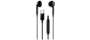 GENIUS sluchátka HS-M365 headset, mikrofon, USB-C, černá