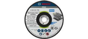 Bosch hrubovací kotouč PRO Stainless Steel and Metal, 76 × 4 × 10 mm