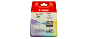 Canon CARTRIDGE PG-510/CL-511 PVP pro PIXMA iP2700, MP230, 240, 250, 260, MP49x, MX320, 330 (220 str.)