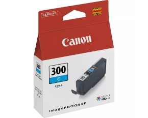 Canon CARTRIDGE PFI-300 C azurová pro imagePROGRAF PRO-300