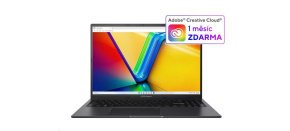 ASUS NTB Vivobook 16X OLED (K3604VA-MB161W), i7-1355U, 16" 1920 x 1200, 16GB, 1TB SSD, Iris Xe, W11 Home, Black