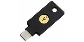 YubiKey 5C NFC - USB-C, klíč/token s vícefaktorovou autentizaci (NFC), podpora OpenPGP a Smart Card (2FA)