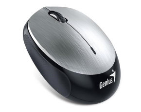 GENIUS myš NX-9000BT/ Bluetooth 4.0/ 1200 dpi/ bezdrátová/ dobíjecí baterie/ stříbrná