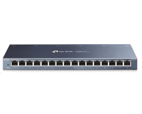 TP-Link switch TL-SG116 (16xGbE, fanless)