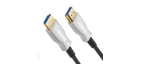 PREMIUMCORD Kabel optický fiber High Speed + Ethernet 4K@60Hz kabel, M/M, zlacené konektory, 7m