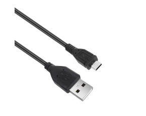 Solight USB kabel, USB 2.0 A konektor - USB B micro konektor, sáček, 50cm