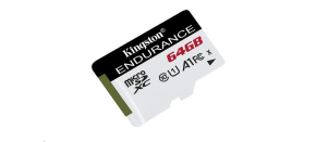 Kingston MicroSDXC karta 64GB microSD XC High Endurance, 95R Class 10 UHS-I U1