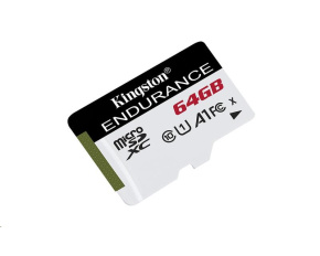 Kingston MicroSDXC karta 64GB microSD XC High Endurance, 95R Class 10 UHS-I U1