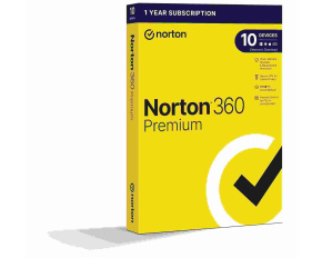 NORTON 360 PREMIUM 75GB +VPN 1 uživatel pro 10 zařízení na 1 rok BOX