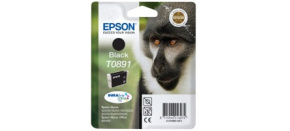 EPSON ink čer Stylus "Opice" S20/SX100/SX200/SX400 (T0891) - black