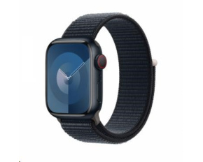 APPLE Watch Series 9 GPS + Cellular 41mm Midnight Aluminium Case with Midnight Sport Loop