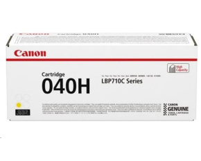 Canon TONER  CRG-040HY žlutá pro i-SENSYS LBP710Cx, LBP712Cx, LBP712Cdn (10000 str.)