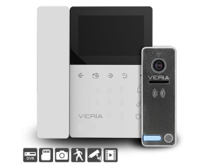 SET Videotelefon VERIA 7043B bílý + VERIA 230